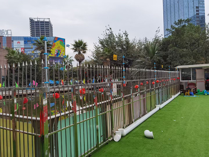 四川龍泉驛區拉多尼亞幼兒園（脈沖圍欄案例）